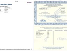 Ascend Clinical CLIA Certificate of Compliance